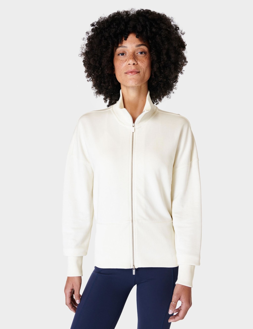 After Class Modal Blend Zip Up Sweatshirt