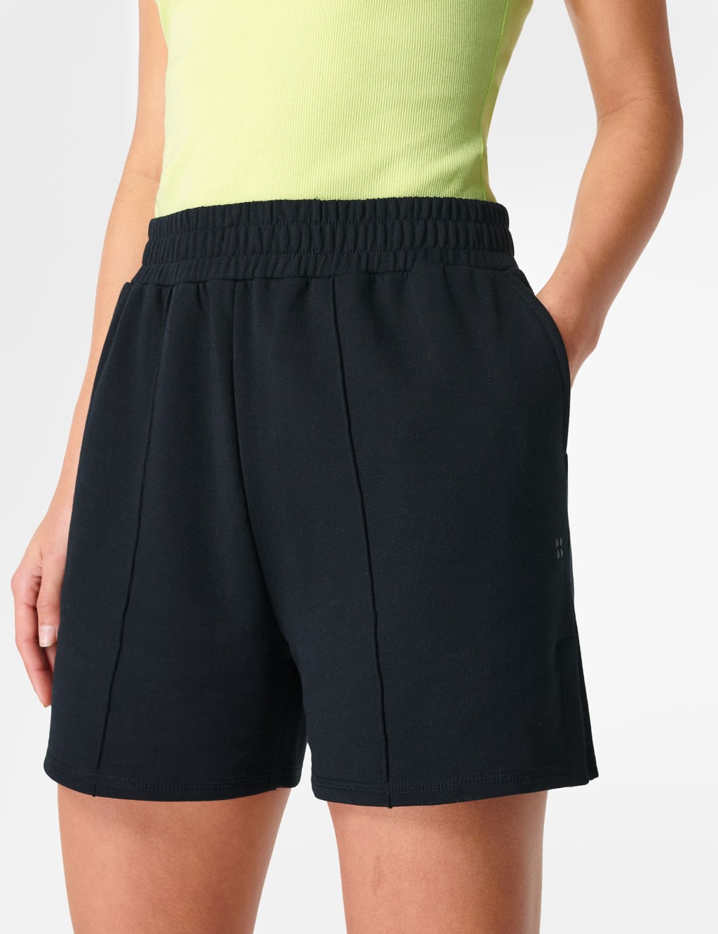 After Class Cotton Modal High Waisted Shorts