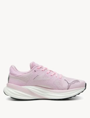 Puma Womens Magnify NITRO 2 Trainers - 5.5 - Light Purple, Light Purple,Black Mix