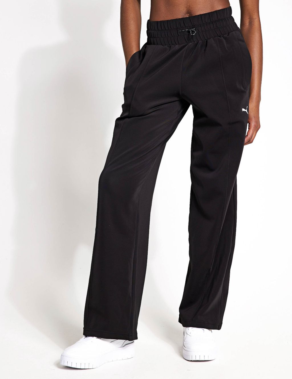 Marks & Spencer Ladies Flat Front Straight Leg Jogger Trousers Sport Active  Gym (10 Medium, Black) : : Fashion