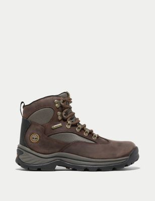 Timberland Womens Chocorua Leather Walking Boots - 8 - Brown Mix, Brown Mix