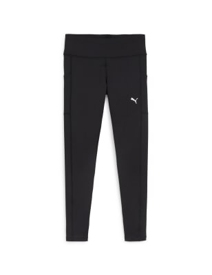 Zero Gravity 7/8 Reflective Running Leggings - Black Strobe