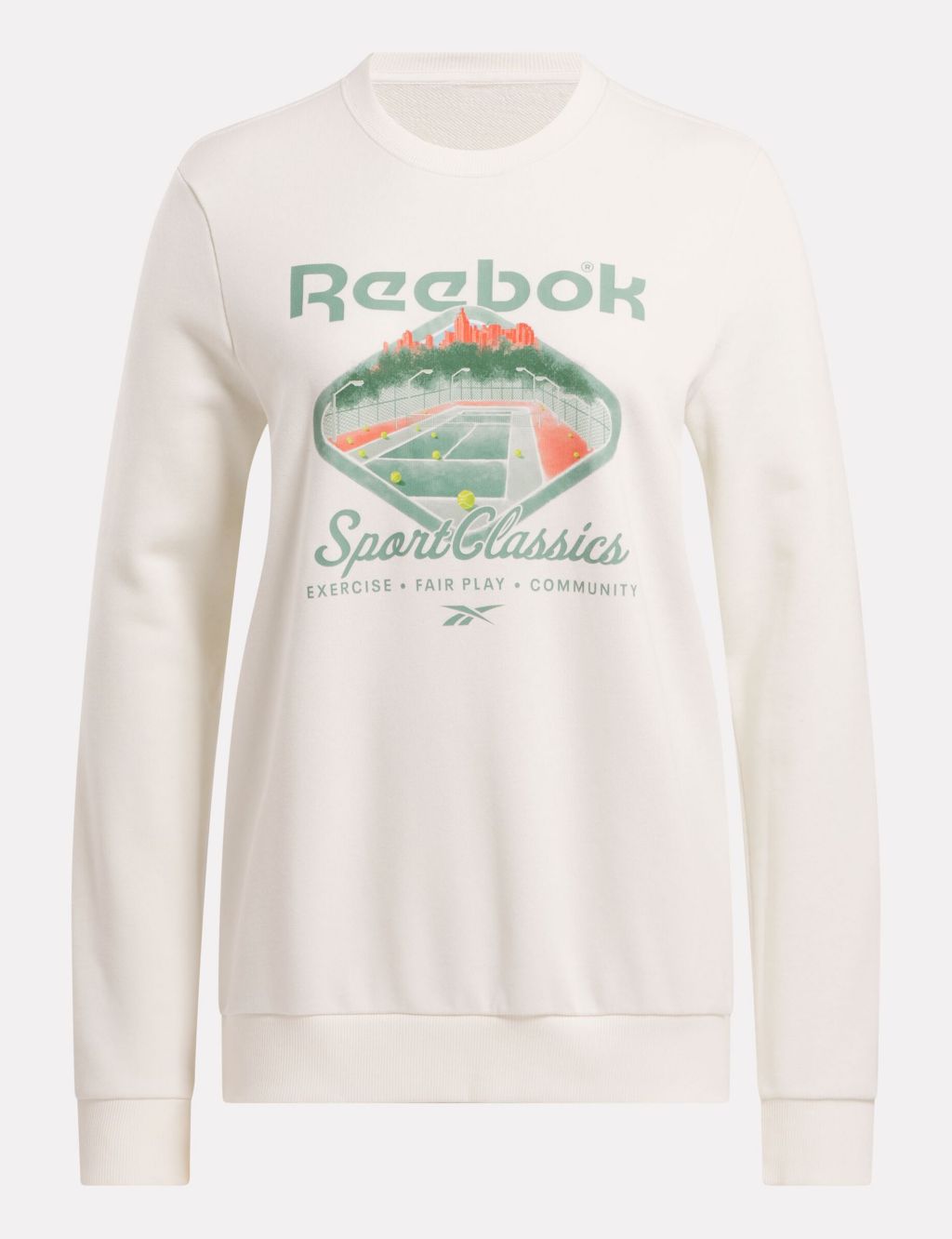 Classic Court Sport Cotton Rich Sweatshirt