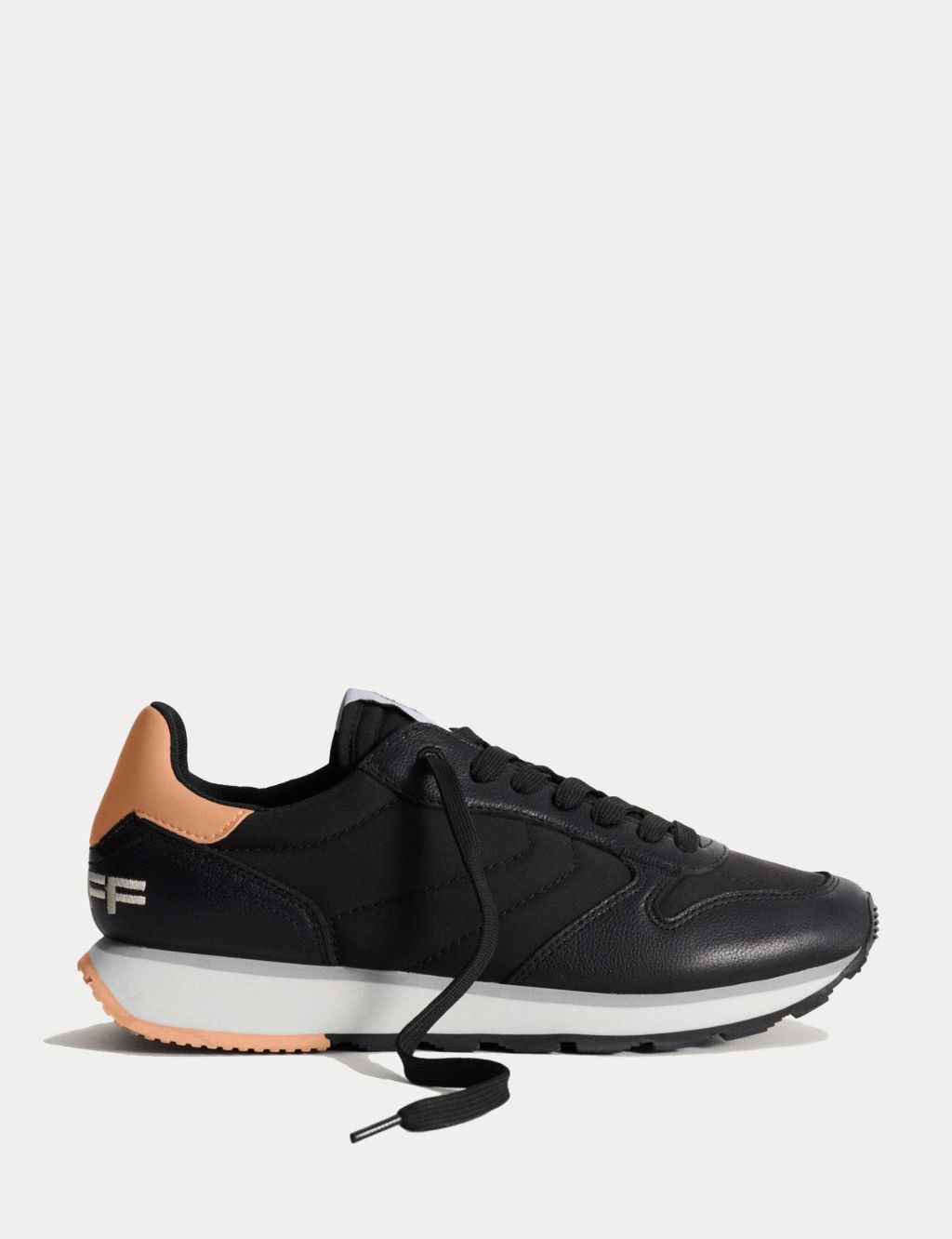Track & Field Crete Leather Trainers