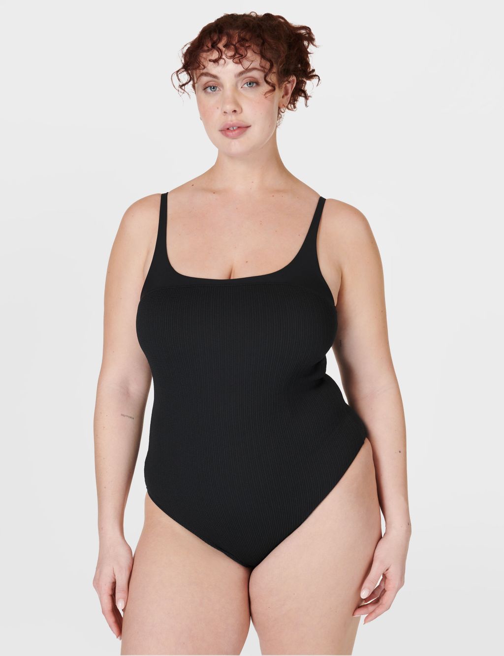 Capri Textured Scoop Neck Swimsuit