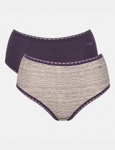 2pk Go Cotton Rich High Waisted Full Briefs