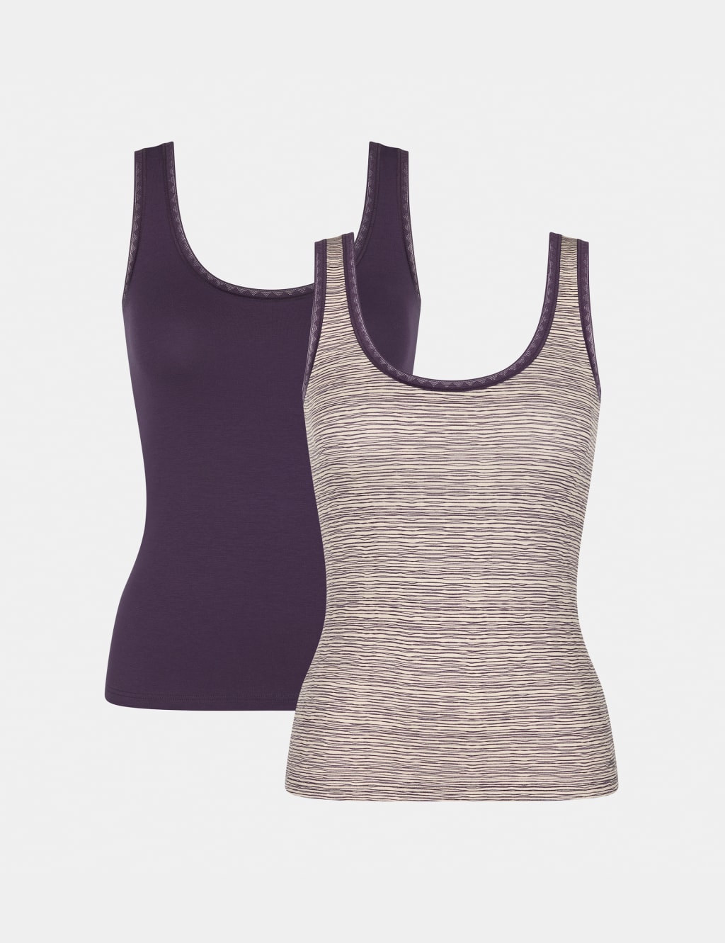 2pk Go Cotton Rich Vests image 1