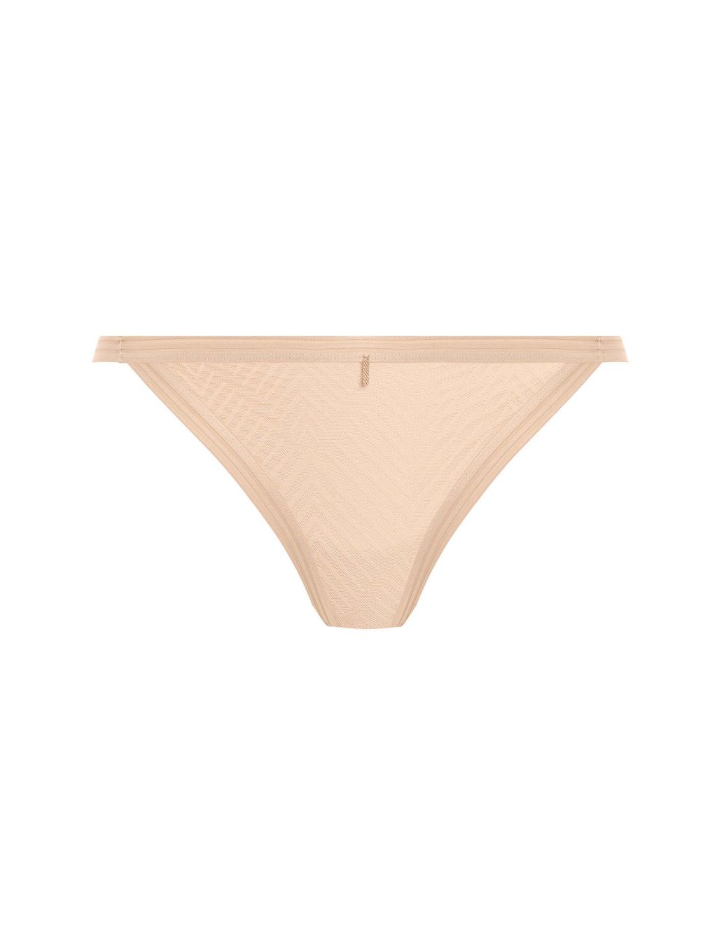 Tailored Geometric Mesh Lace Bikini Knickers image 2