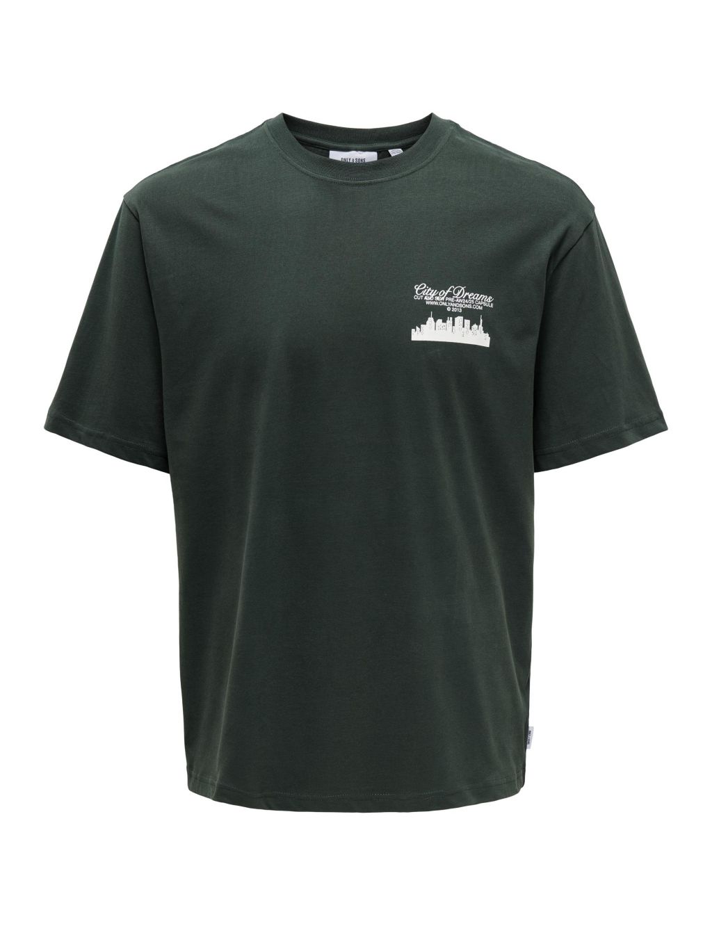 Pure Cotton City Graphic T-Shirt
