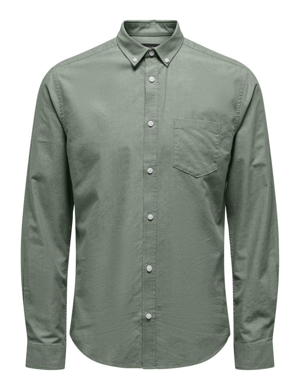 Slim Fit Cotton Rich Oxford Shirt