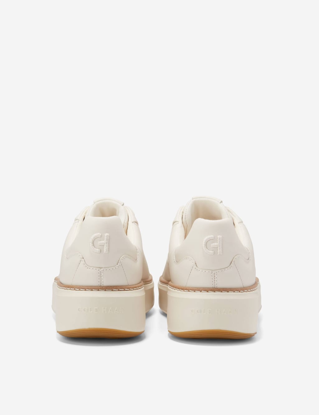 GrandPro Topspin Leather Flatform Trainers image 3