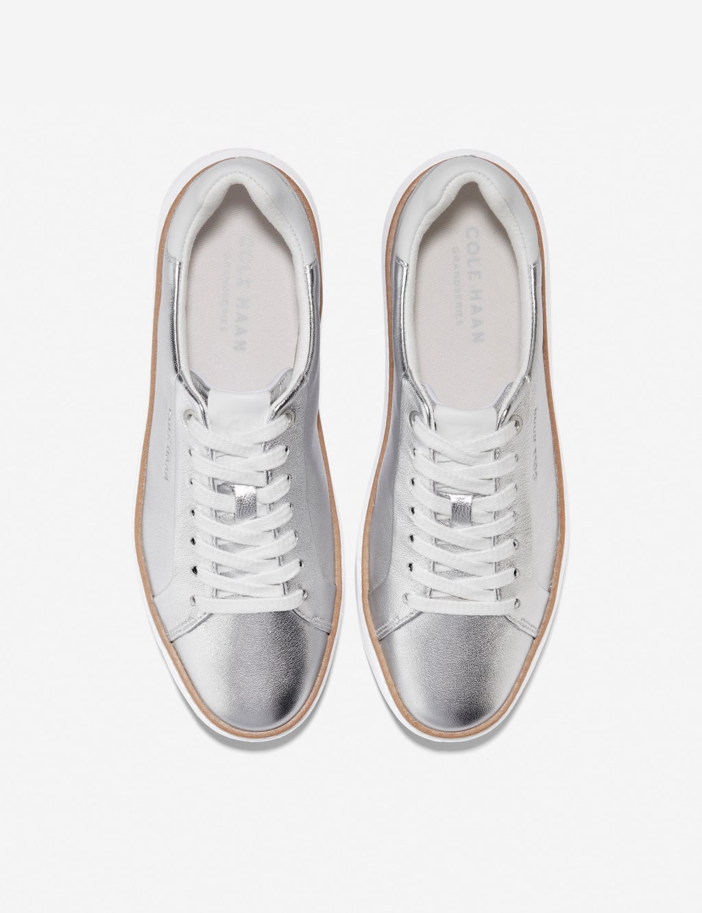 Grandpro Topspin Leather Lace Up Trainers image 3