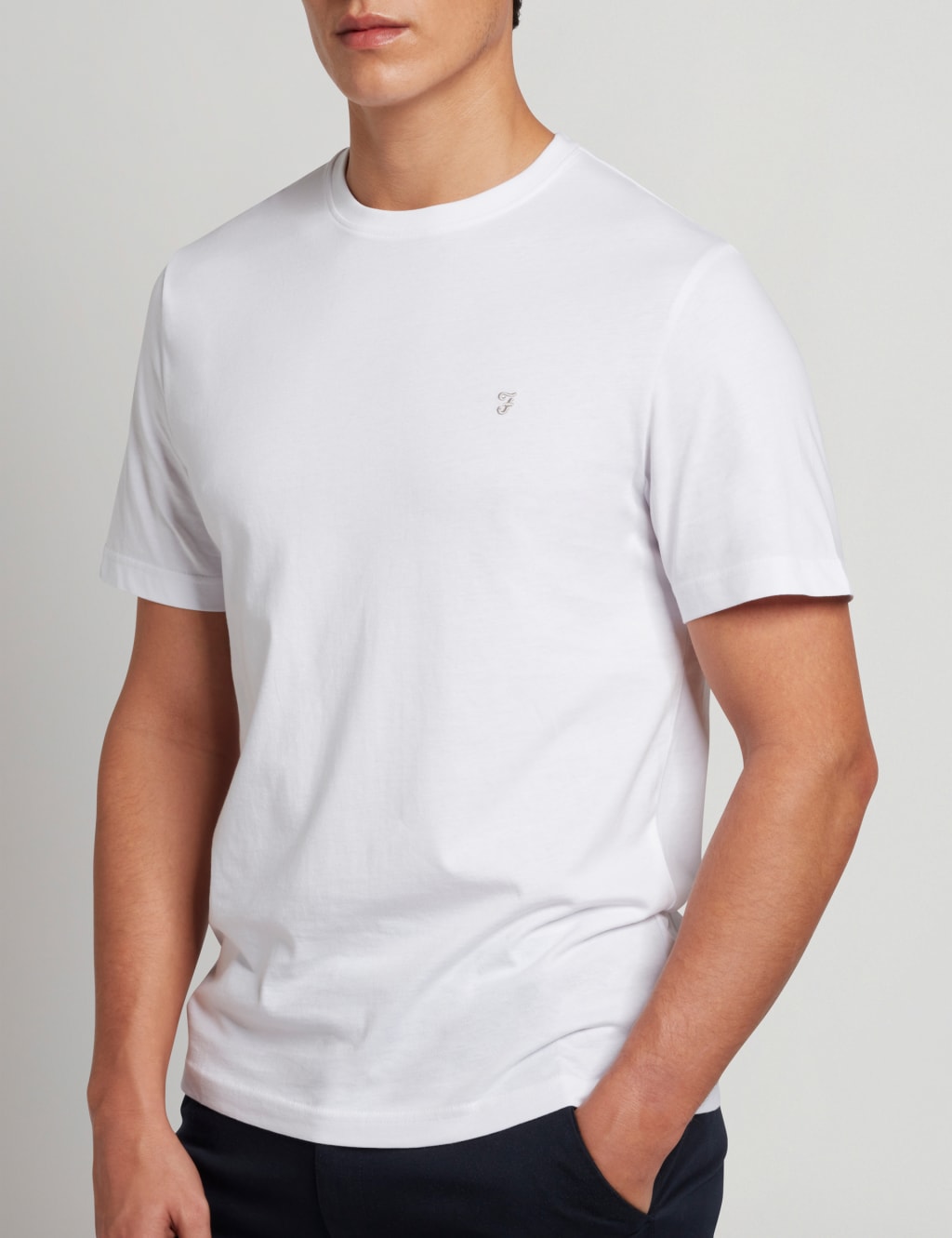 Organic Cotton Crew Neck T-Shirt image 1