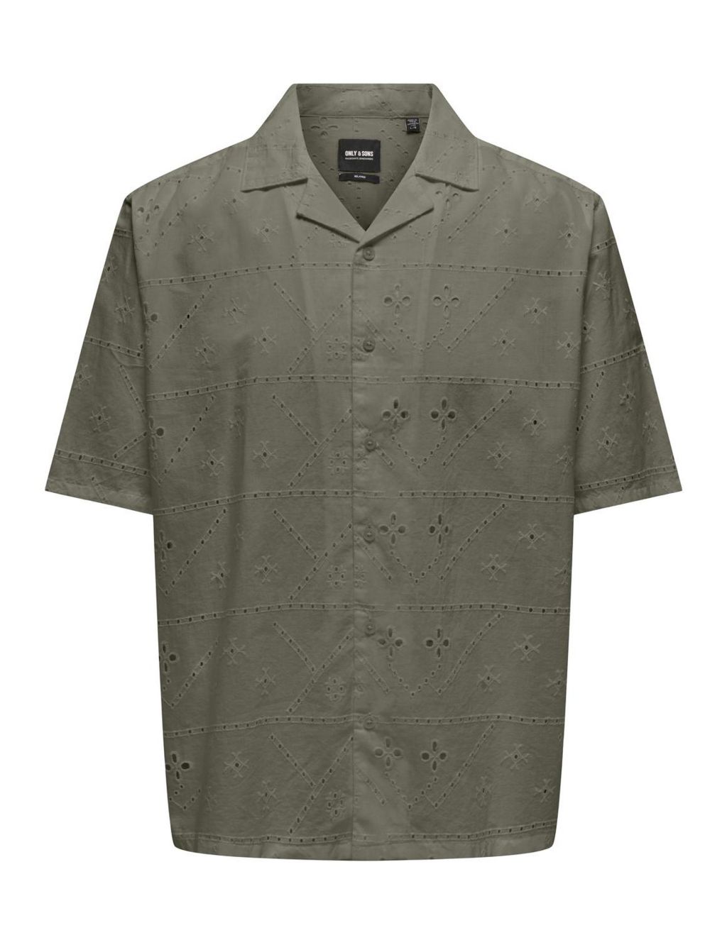 Pure Cotton Textured Shirt