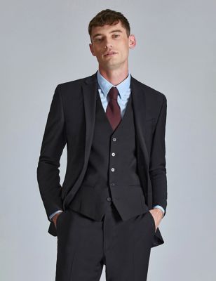 Ted Baker Men's Slim Fit Wool Rich Suit Jacket - 34SHT - Black, Black,Navy,Grey