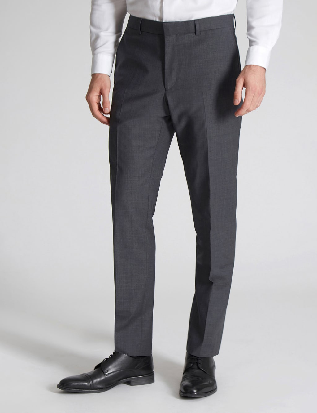 Men s Slim Fit Smart Trousers M S