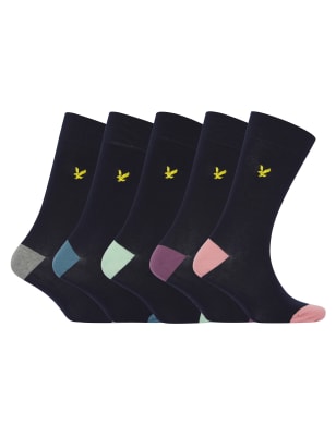 5pk Cotton Rich Socks