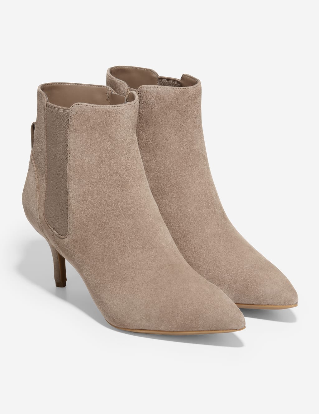 Go-To Park Leather Kitten Heel Ankle Boots image 2