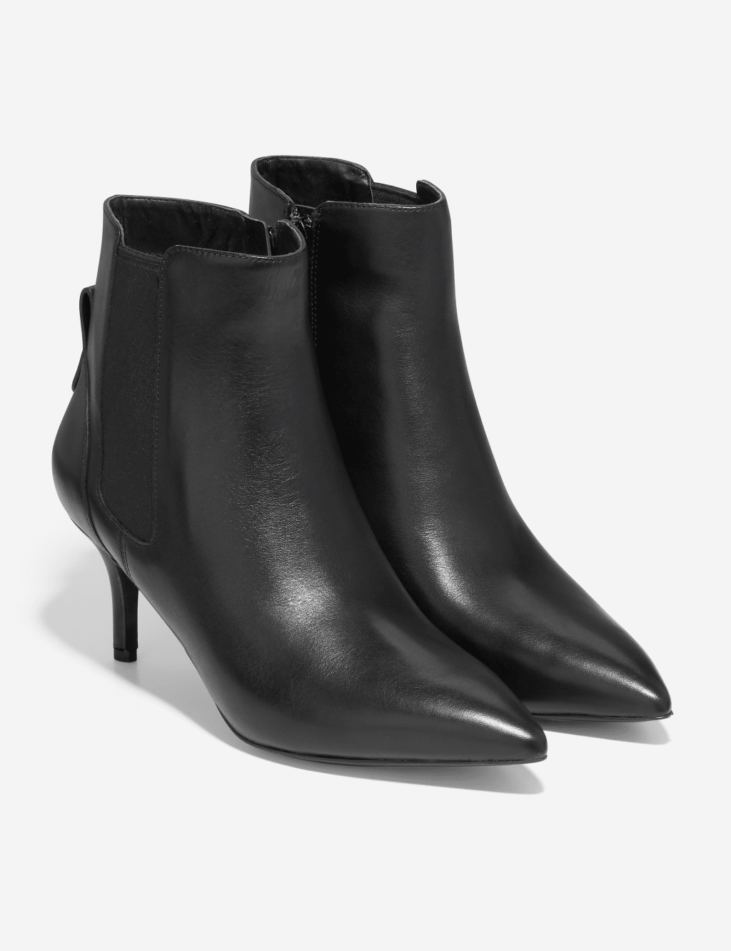 Go-To Park Leather Kitten Heel Ankle Boots image 2