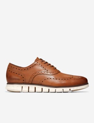 Wide Fit Zerogrand Wingtip Oxford Shoes