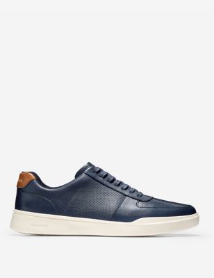 Cole Haan Mens Grand Crosscourt Modern Wide Fit Trainers - 10.5 - Navy, Navy