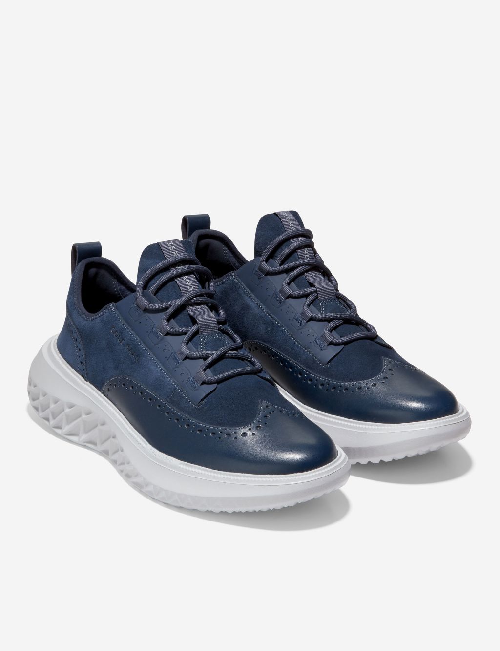 Zerogrand Leather Lace Up Trainers image 2