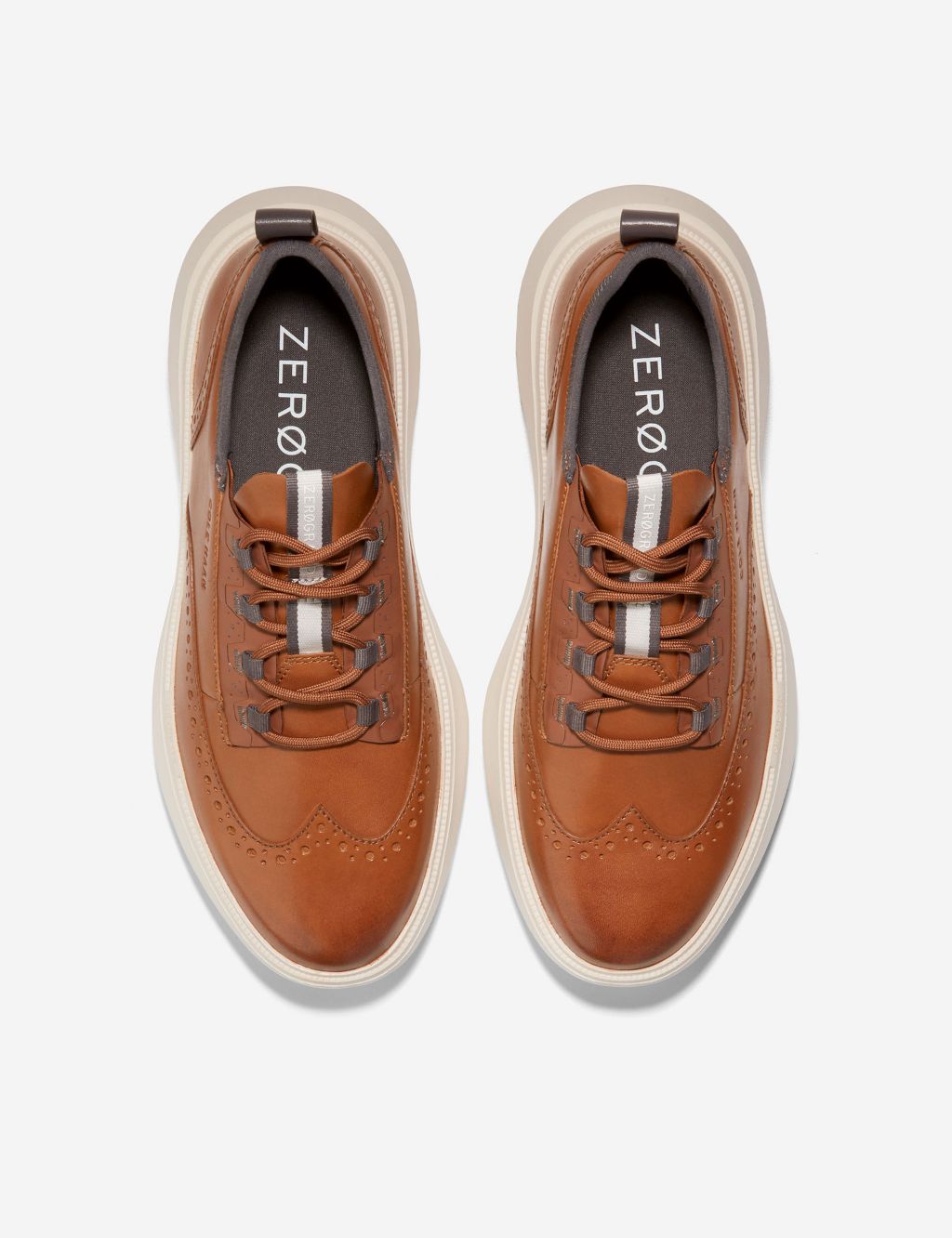 Zerogrand Leather Lace Up Trainers image 4
