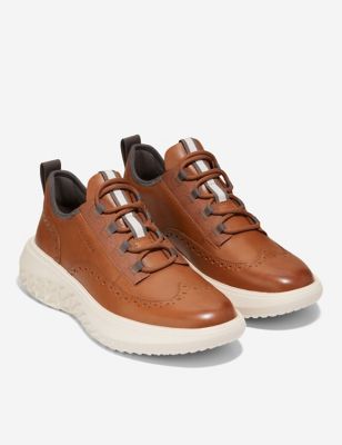 Zerogrand Leather Lace Up Trainers