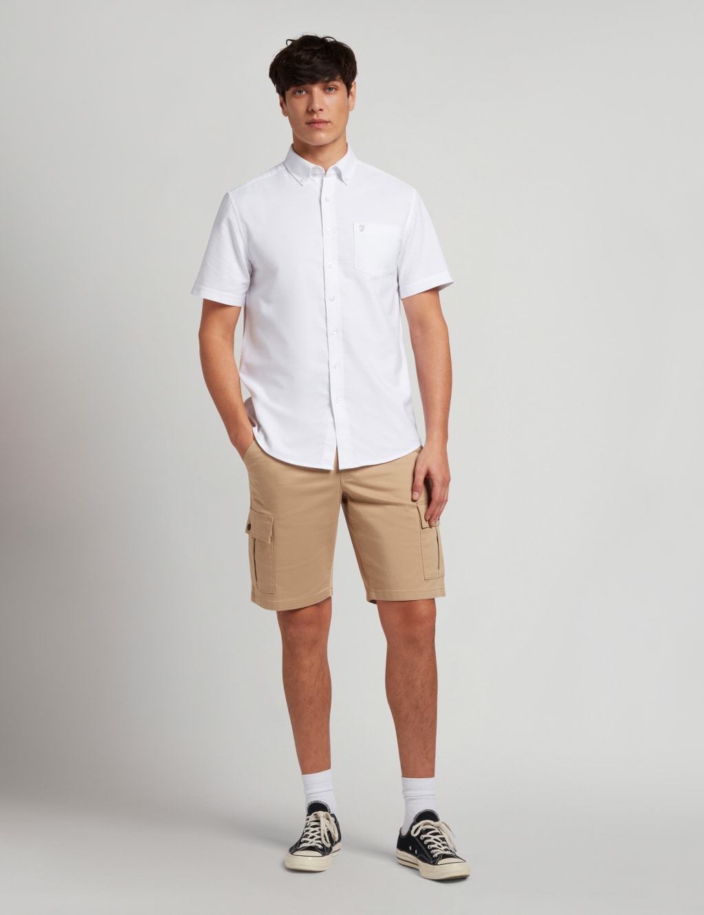 Cotton Blend Oxford Shirt image 2