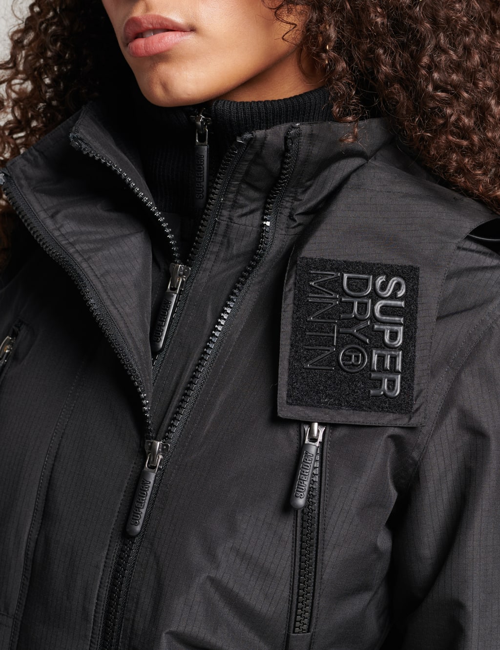 Padded Hooded Utility Jacket image 3