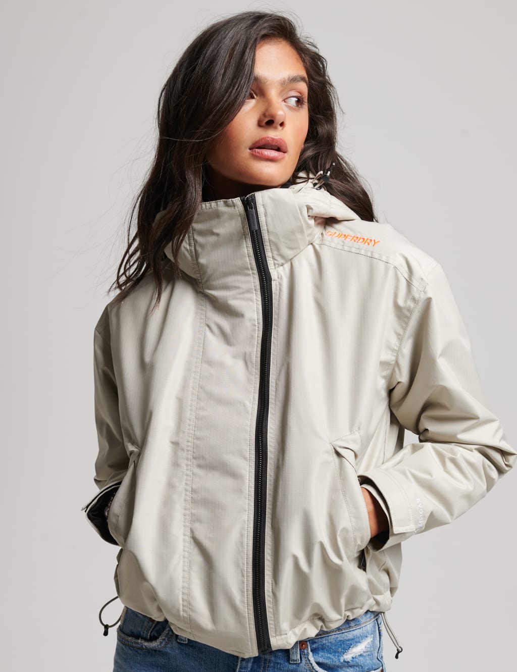 Padded Hooded Utility Jacket image 1