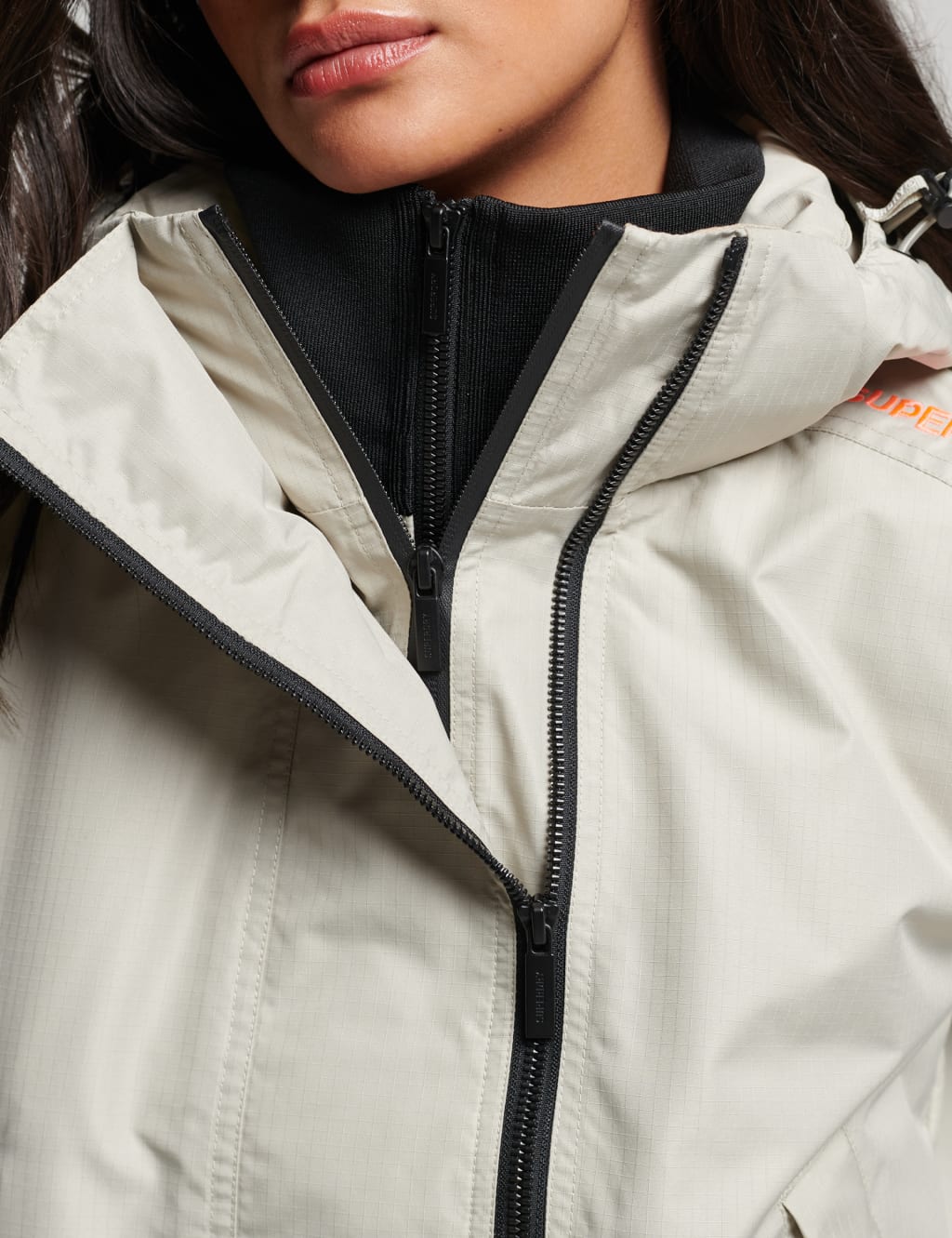 Padded Hooded Utility Jacket image 4