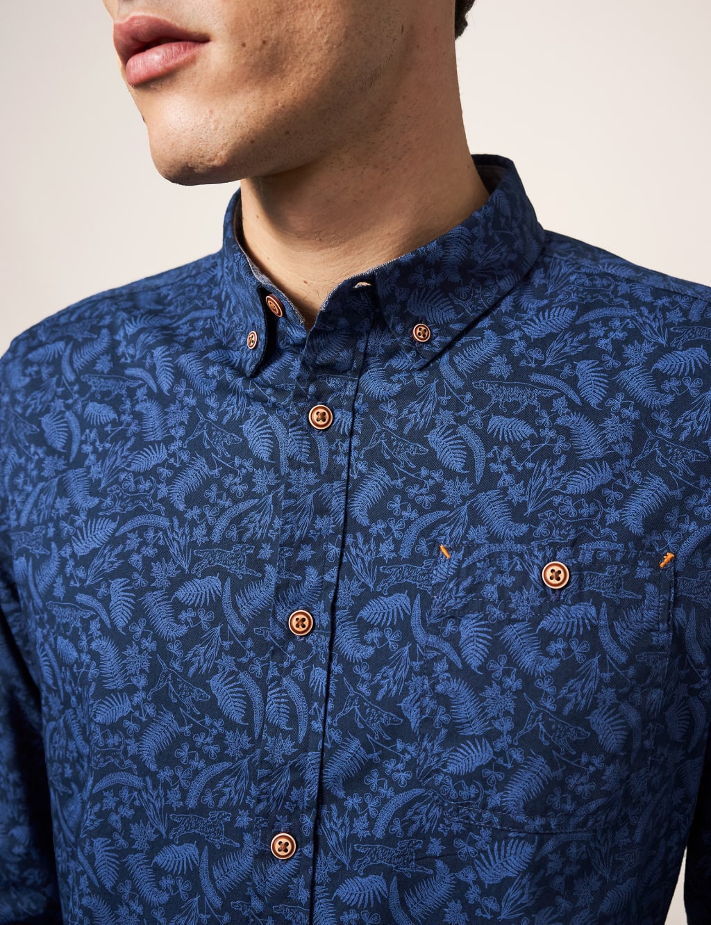 Pure Cotton Dog Print Shirt image 4