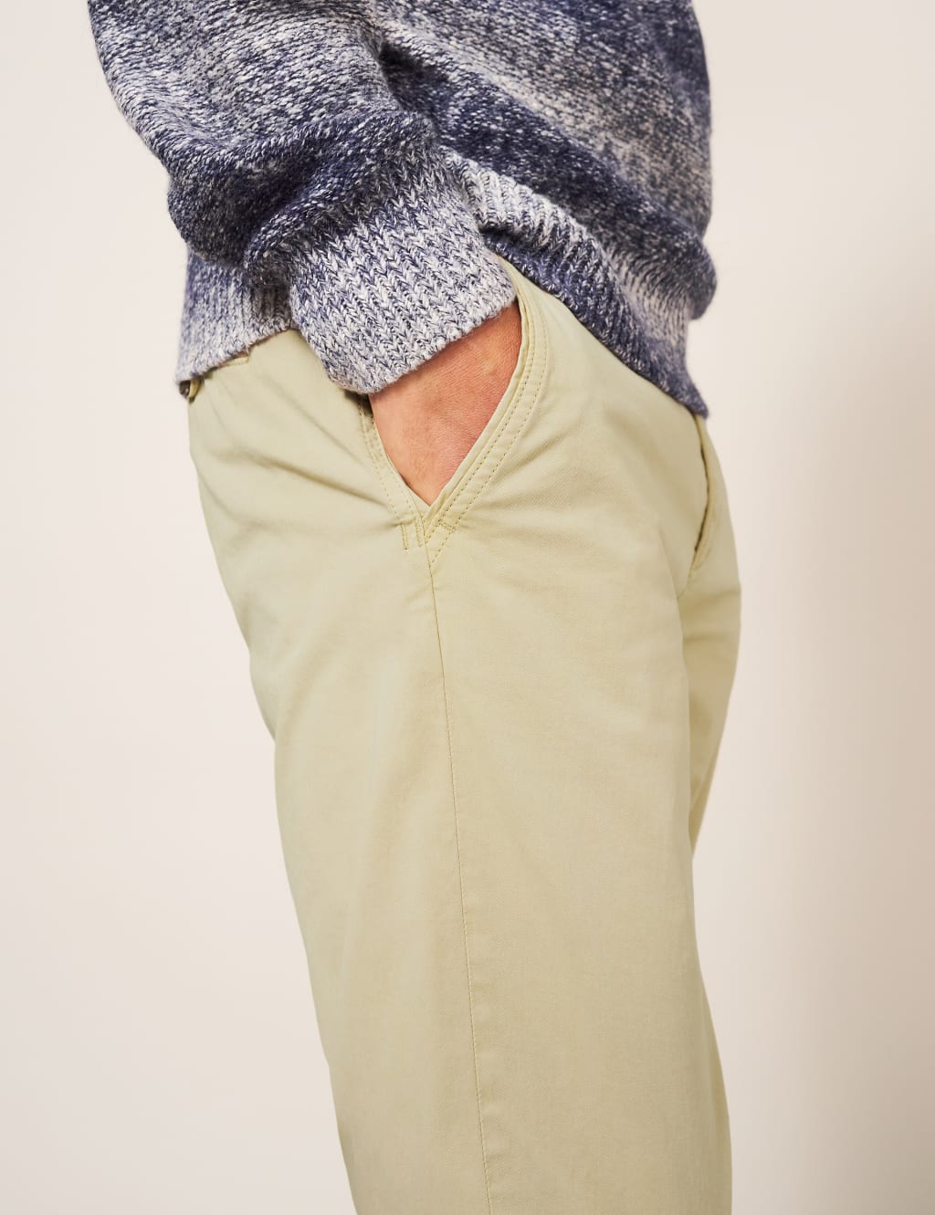 Regular Fit 5 Pocket Chinos image 3
