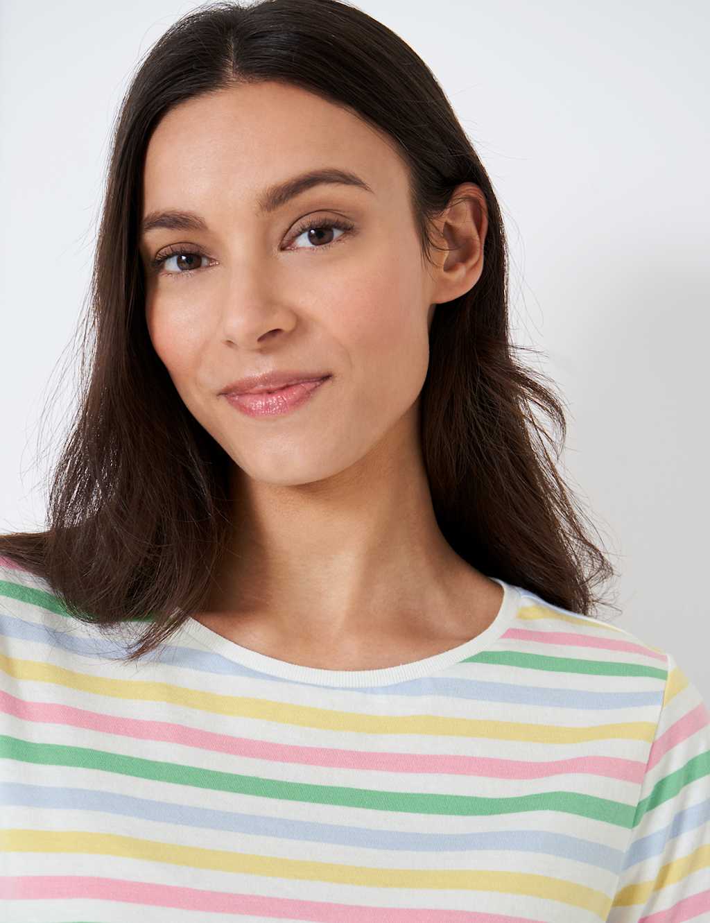 Pure Cotton Striped T-Shirt image 5