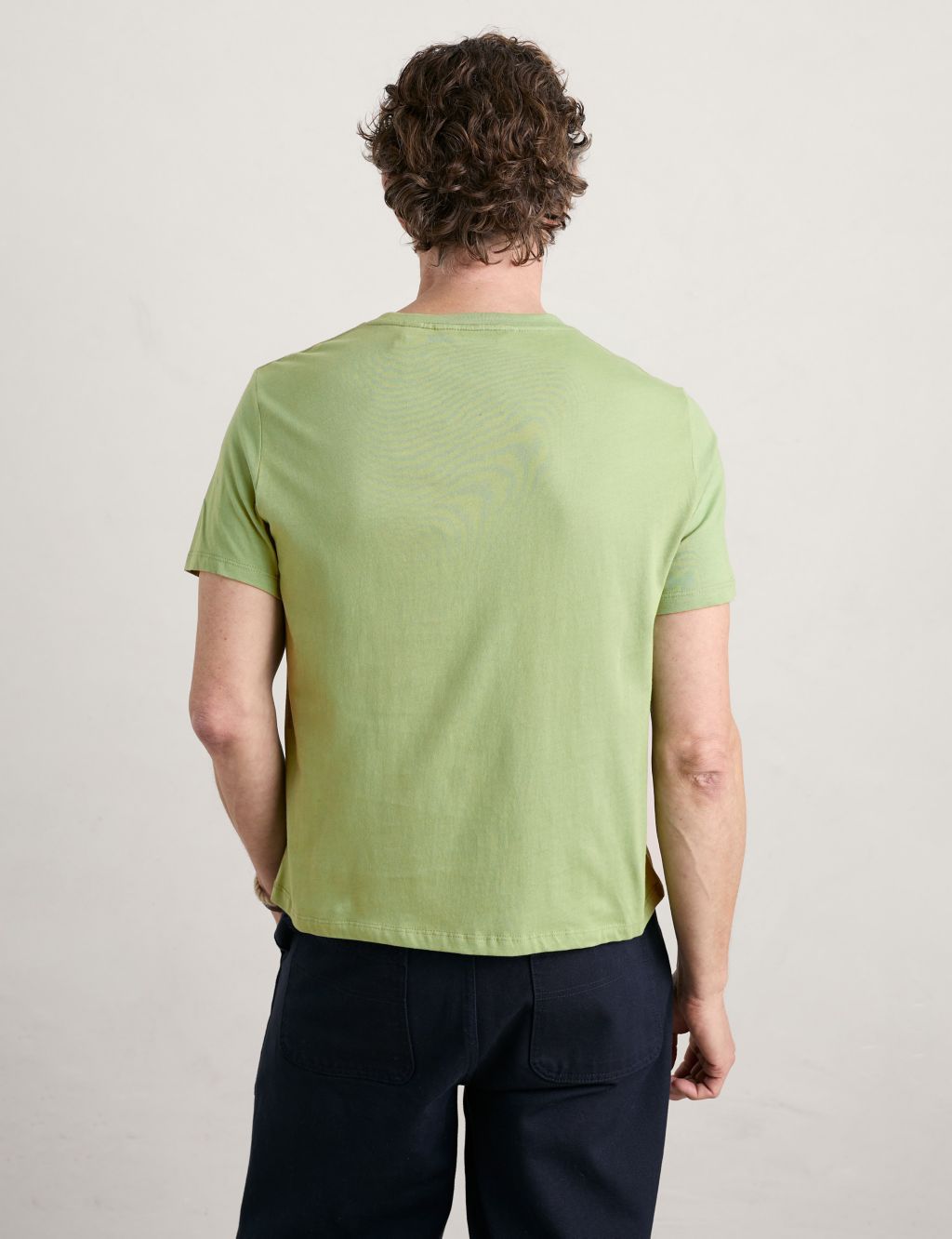 Organic Cotton Sea Graphic T-Shirt image 3