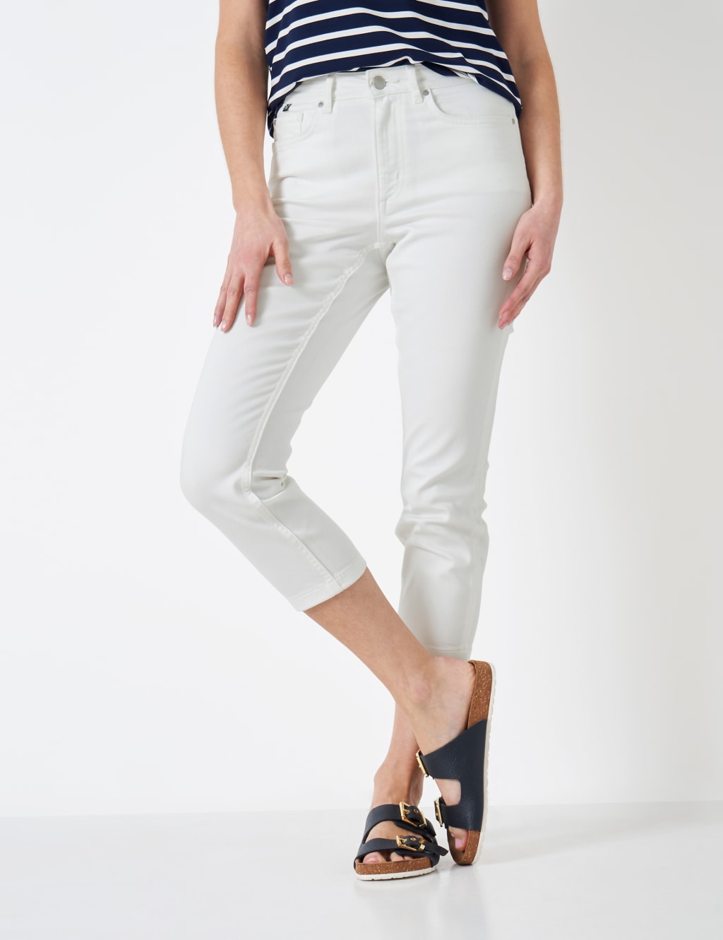 Slim Fit Cropped Jeans image 2