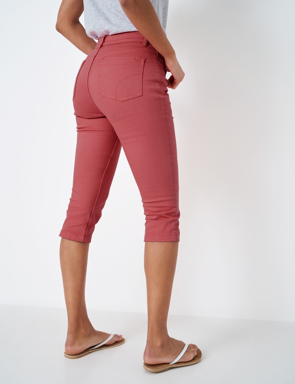 Skinny Cropped Jeans image 3