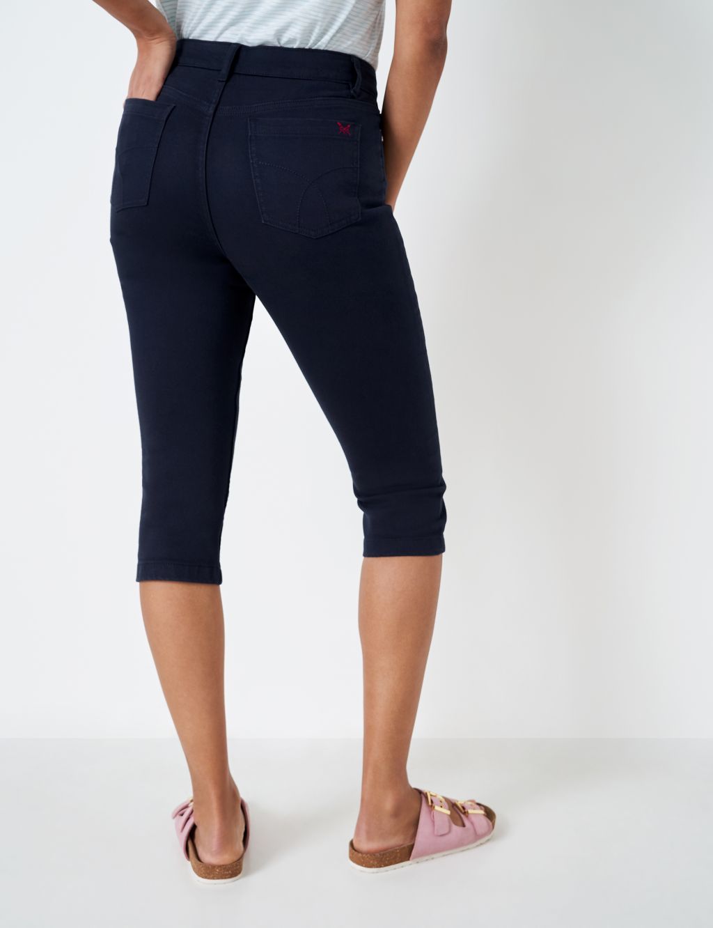 Skinny Cropped Jeans image 4