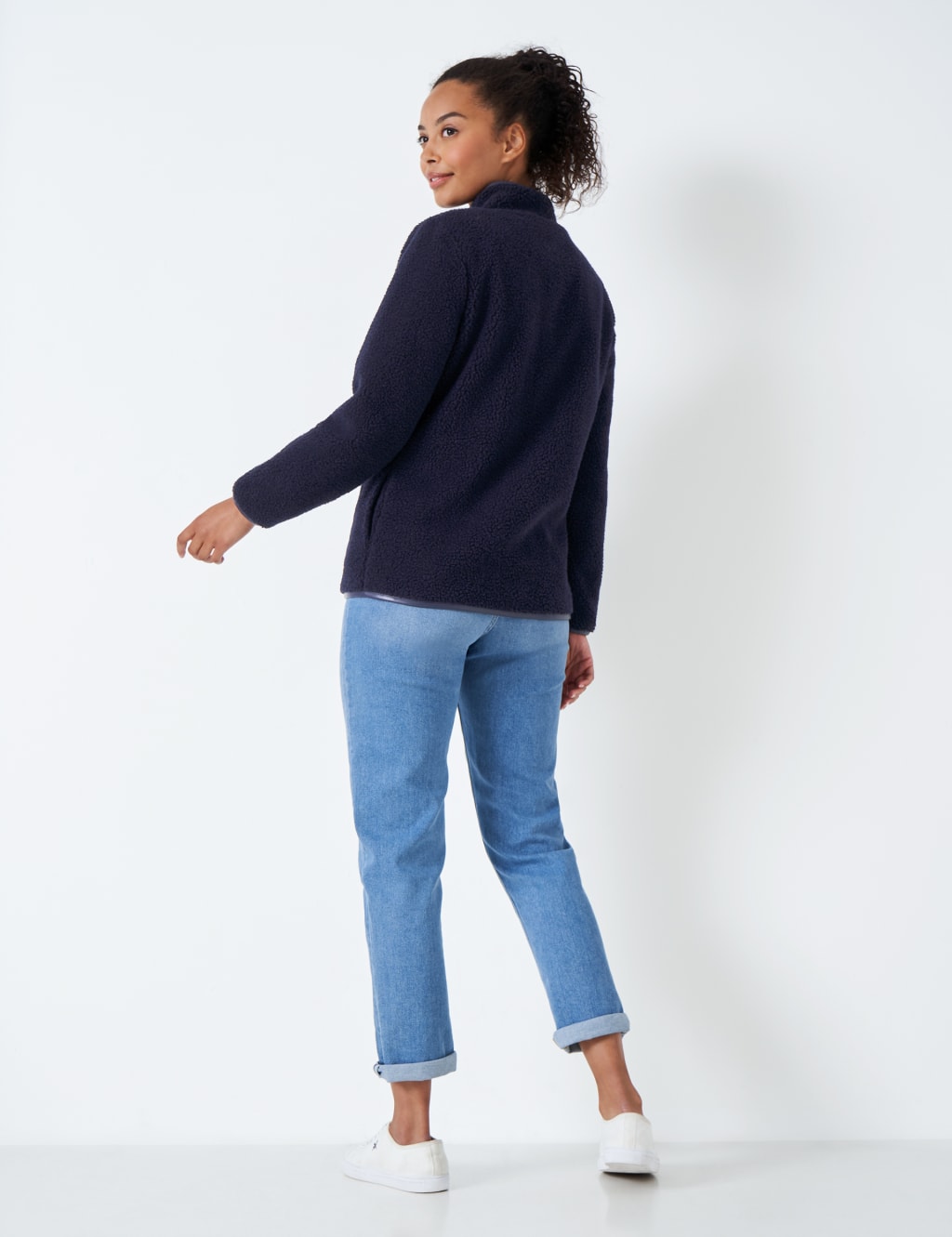Fleece Funnel Neck Jacket image 4