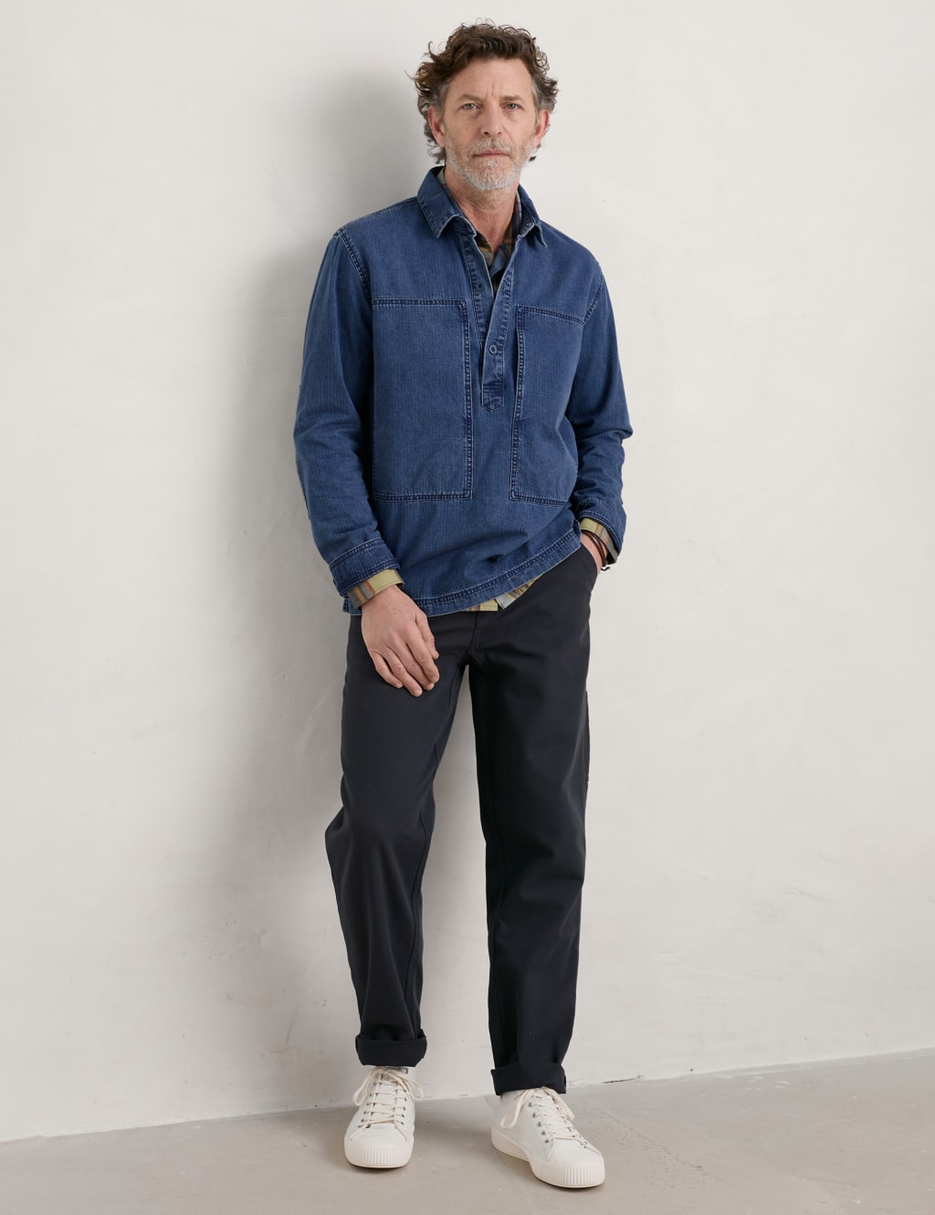 Regular Fit Organic Cotton Cargo Trousers image 1