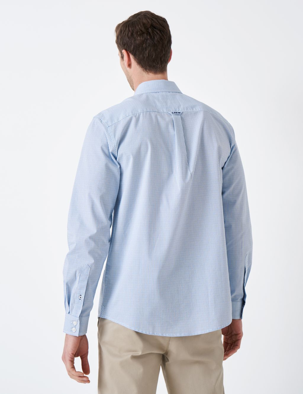 Pure Linen Check Oxford Shirt image 4