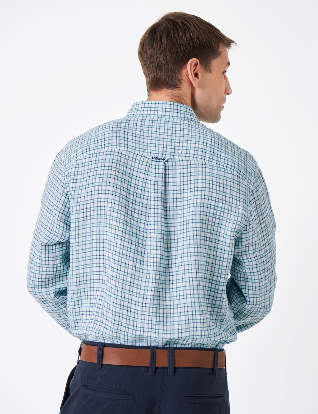 Pure Linen Check Shirt image 4