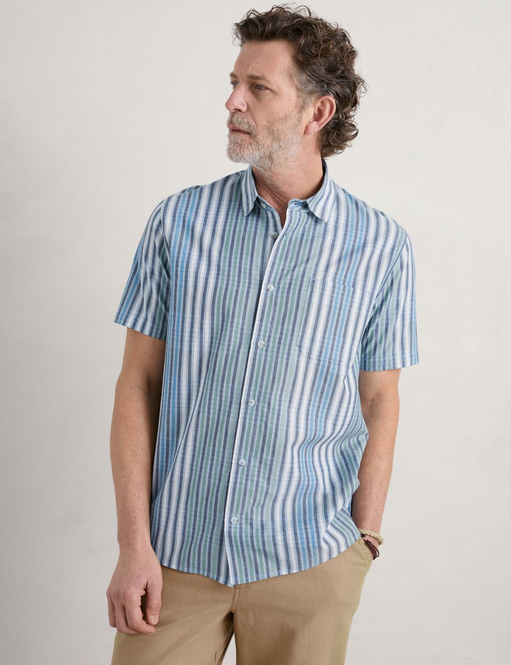 Organic Cotton Striped Shirt image 2