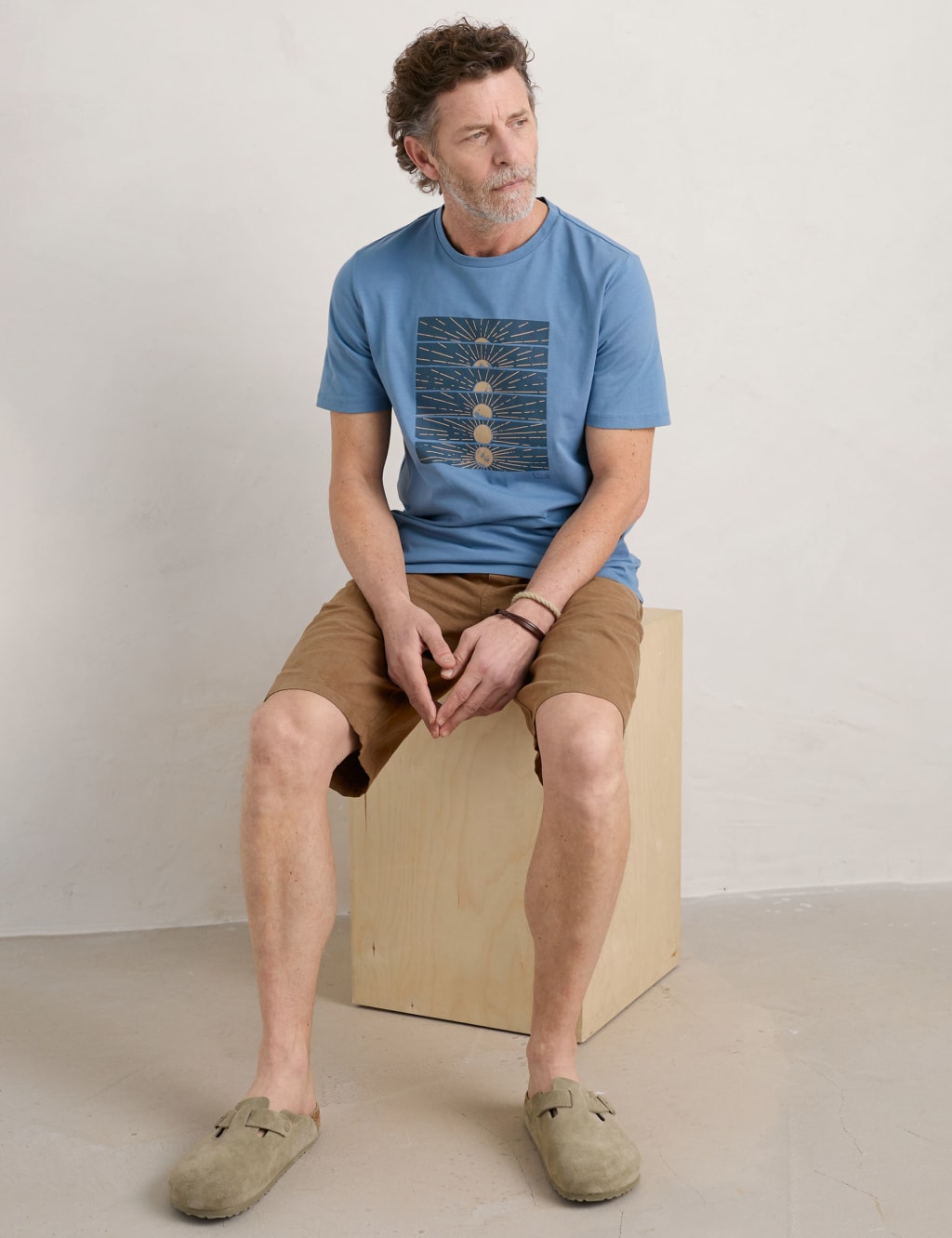 Organic Cotton Sunrise Graphic T-Shirt image 1