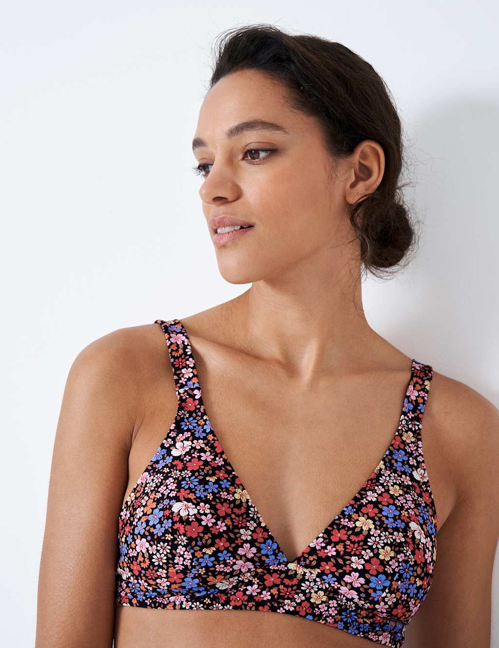 Triangle V-Neck Bikini Top image 3