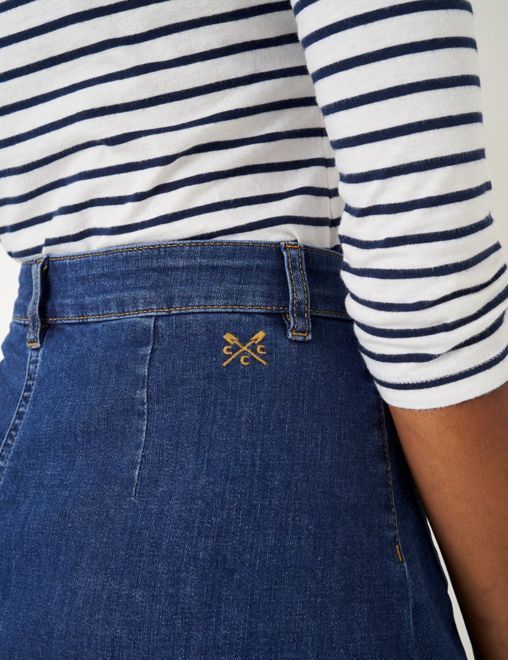 Denim Mini Skirt image 5