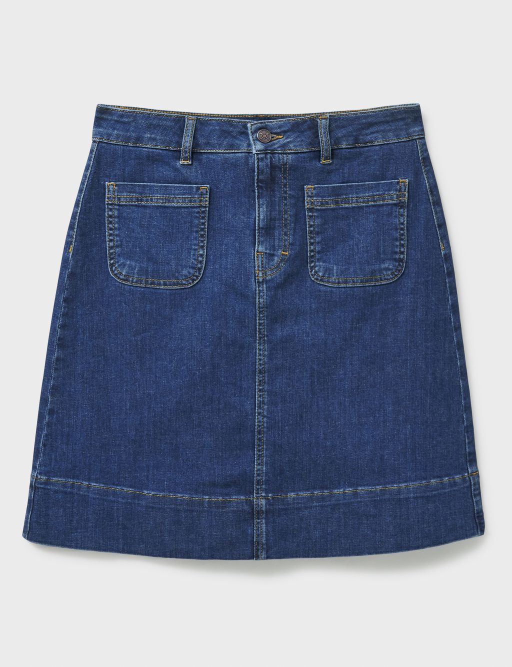 Denim Mini Skirt image 2