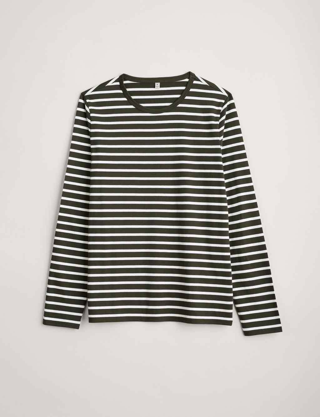 Organic Cotton Striped Long Sleeve T-Shirt image 2