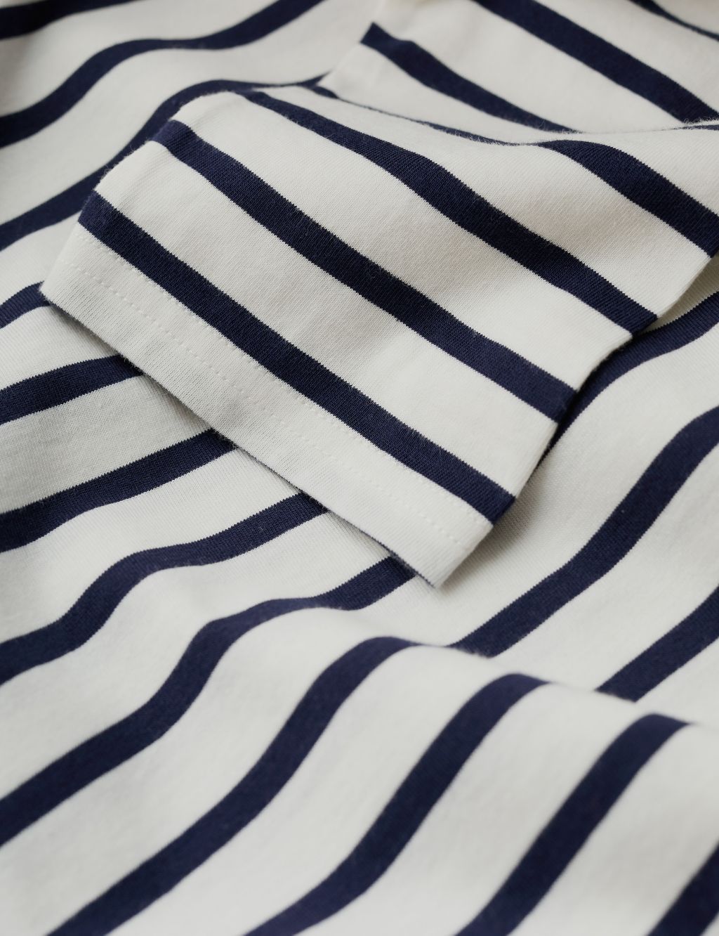 Organic Cotton Striped Long Sleeve T-Shirt image 5
